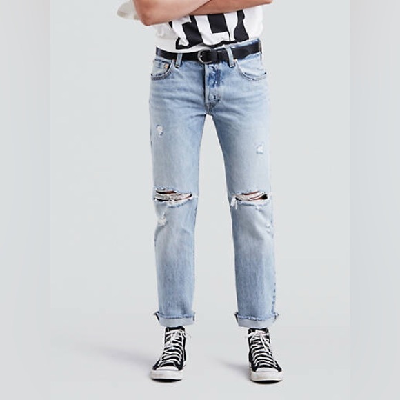 LEVI’S 501 ORIGINAL FIT BUTTON FLY JEANS - Picture 1 of 11